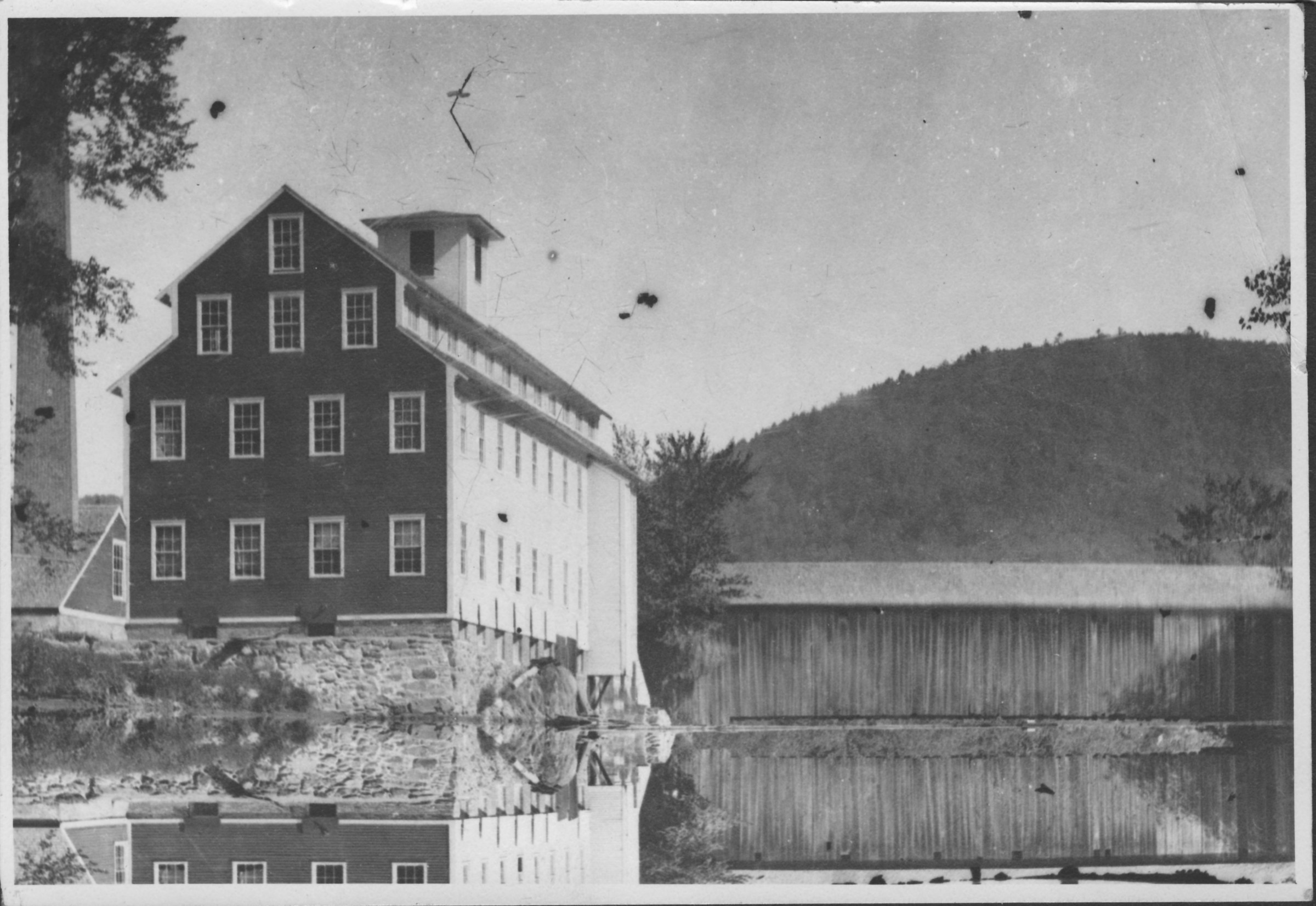 Woolen Mill Saxtons River, VT. · Rockingham Library Historic