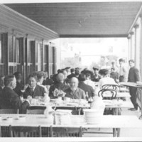 Hotel Kimball Dining Porch.
