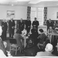 Library Addition Dedication: Trustees.