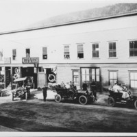 Garage: Gates.Bellows Falls, VT.