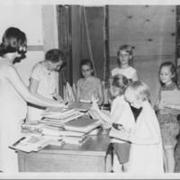 Reading Contest. The Children&#039;s Room.