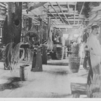 Mill: Braiding Room. Gage Basket Mill.