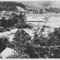 Bridge: Sullivan Wooden, Covered Railway.