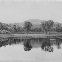 Saxtons River flowing through Basin Farm.